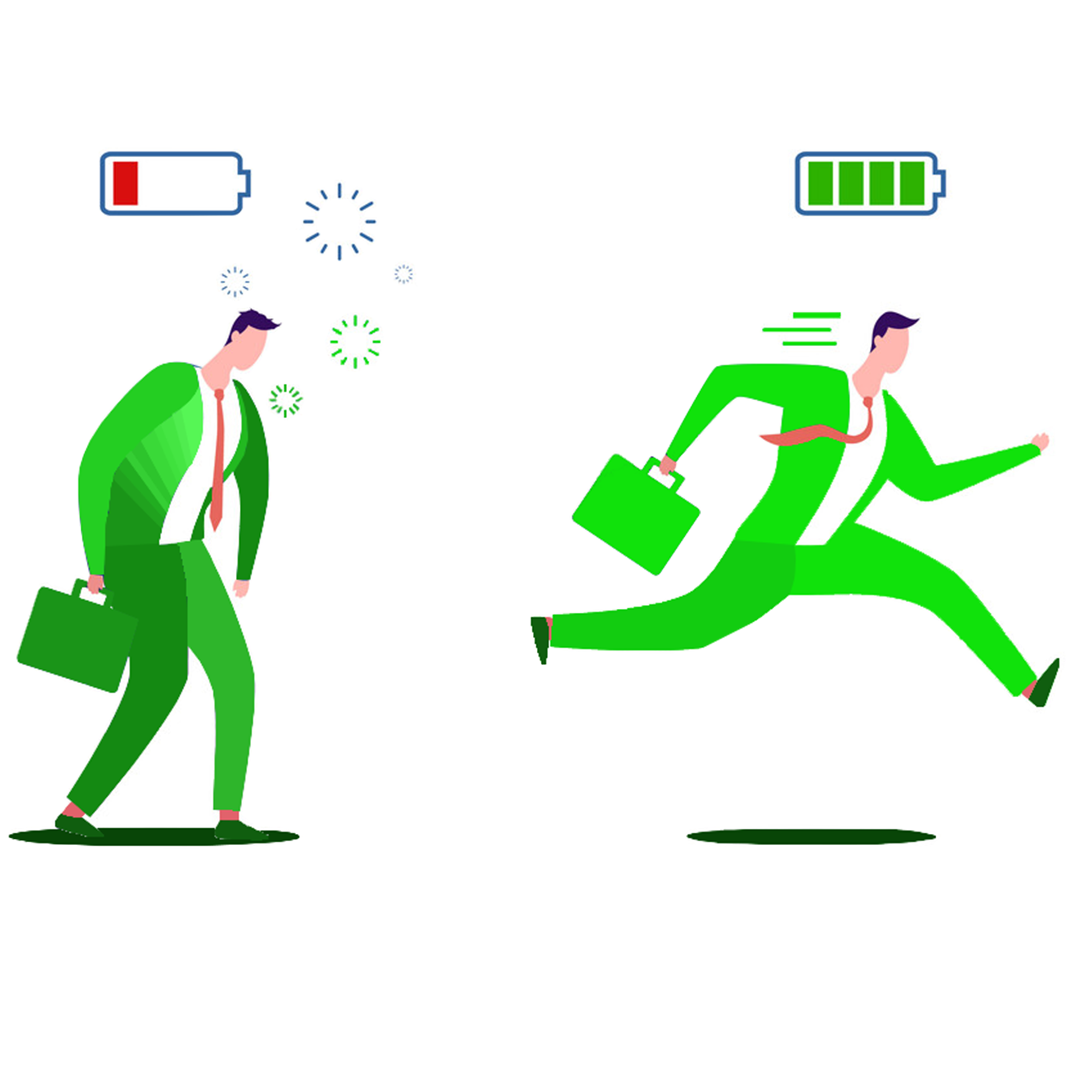 Illustration montrant différentes situations dans lesquelles les services de www.home-pharma.fr peuvent être utiles.